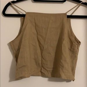 Nasty Gal square neck crop top